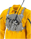 RCP-1 Pro Radio Chest Harness | for 2 Way Radio & Electronics, Search & Rescue, Ski Patrol, Emergency Response