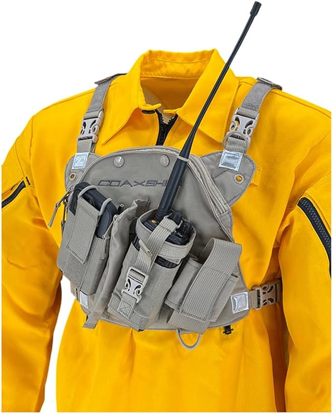 RCP-1 Pro Radio Chest Harness | for 2 Way Radio & Electronics, Search & Rescue, Ski Patrol, Emergency Response