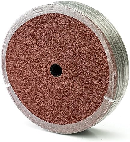 Mercer Industries 305036-9-1/8" x 7/8" Aluminum Oxide Resin Fibre Discs, 36 Grit (25 pack)