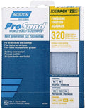 10-Pack of 9” x 11” Norton 02633 ProSand Sanding Sheet 320-Grit, 20-Pack