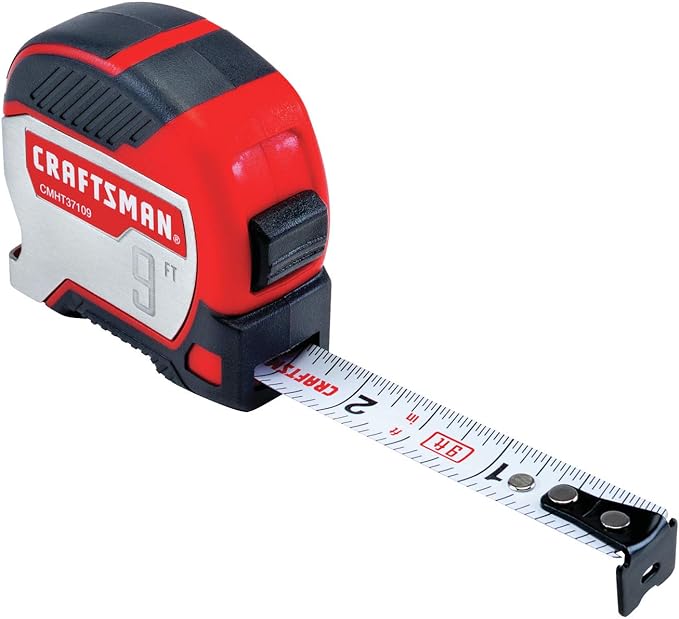 CRAFTSMAN Tape Measure with Bottle Opener, Small, 9-Foot (CMHT37109S)