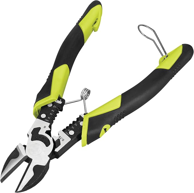 Performance Tool W86509 7-1/2 in. Multifunction Diagonal Pliers