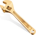 Hicarer 6 Inch Non-Sparking Adjustable Wrench, Aluminum Bronze Tool | Non-Magnetic, Oil & Gas Industry, Chemical Facilities, Hazardous Environments, Industrial Safety Applications