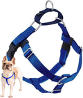 2 Hounds Design Freedom No Pull Dog Harness, 5/8 inch SM, Royal Blue | Discourages Pulling, Comfortable Control Adjustable Dog Harness for Small Sized Dogs, Made in USA (Leash Not Included)
