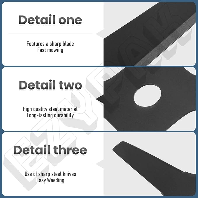 9"x1" 49-16-2757 Brush Cutter Blade for 18V Quik-LOK Edges, use with the Attachment (49-16-2738)