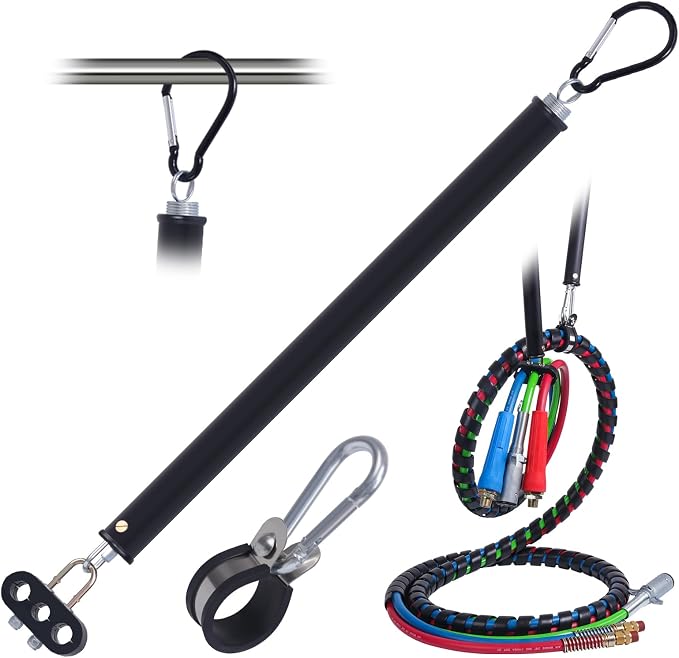 CheeMuii 20" Single Tender Spring Kit with 3-Hole & 3-IN-1 Air Hose Holder