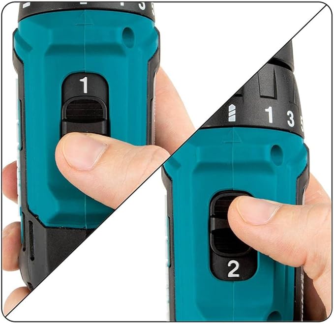 Makita FD09R1-R 12V MAX CXT Lithium-Ion 3/8 in. Cordless Drill Driver Kit with 2 Batteries (2 Ah) (Renewed)