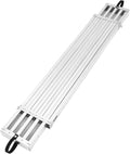 Garvee 8-13Ft Telescoping Plank, Aluminum Work Plank, 440Lbs Capacity, Aluminum Scaffolding Plank with Skid-Proof Platform Scaffold Ladder Accessory (8-13FT - Sliver)