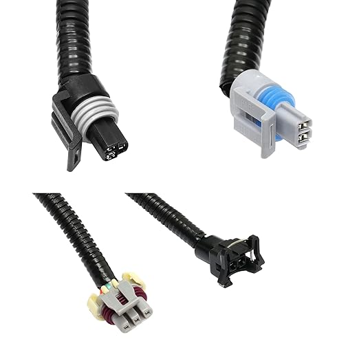 Standalone Wiring Harness, Fit for 97-06 GM LS1 Vortec Engine 4.8 5.3 6.0 L | 4L60E DBC, Red/Blue PCM, LS Swap Engine Harness, Stand Alone Wire Harness, Drive by Cable Throttle Body