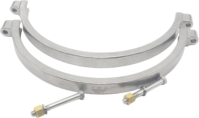 HFS(R) 12" High Pressure Tri Clamp Sanitary Clover for Tri Clamp Fitting Connection, Stainless Steel 304
