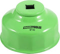 OEMTOOLS 87142 65mm 14 Flute Oil Filter Wrench, Economy Car Oil Filter Remover, Prevents Slippage and Stripping, 3/8 Inch Drive