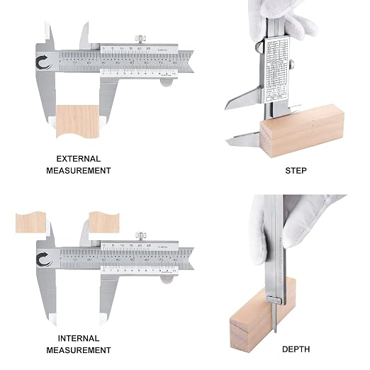 Clockwise Tools Vernier Caliper, DVLR-0605D 0-6 Inch/150 mm, Inch/Metric Conversion, Stainless Steel
