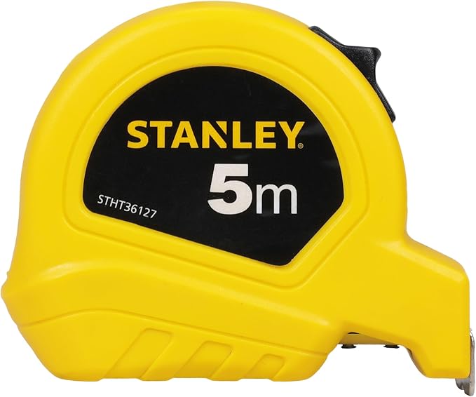 Stanley STHT36127-812 Plastic 5m Tape (Yellow)