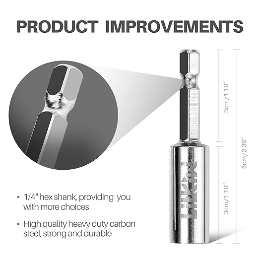 8PCS Rotary Drill Saw Blades(with 1PCS 1/4" Hex Shank,1PCS 1/8" Round Shank,1PCS 1/4" Round Shank),HSS Saw Disc Wheel Cutting Blades for Drills Rotary Tools