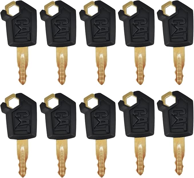 Cat Keys Cat Keys for Caterpillar Heavy Equipment 2 Packs
