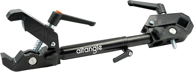 Altangle Connect Pro — Portable Field Vice, Clamp-On Dual-Clamp Mount for Rifle Cleaning, Tool Work & Gear, 360° Rotating Pro Bar, Threaded or Pull-Pin, No Bench Needed, USA-Made