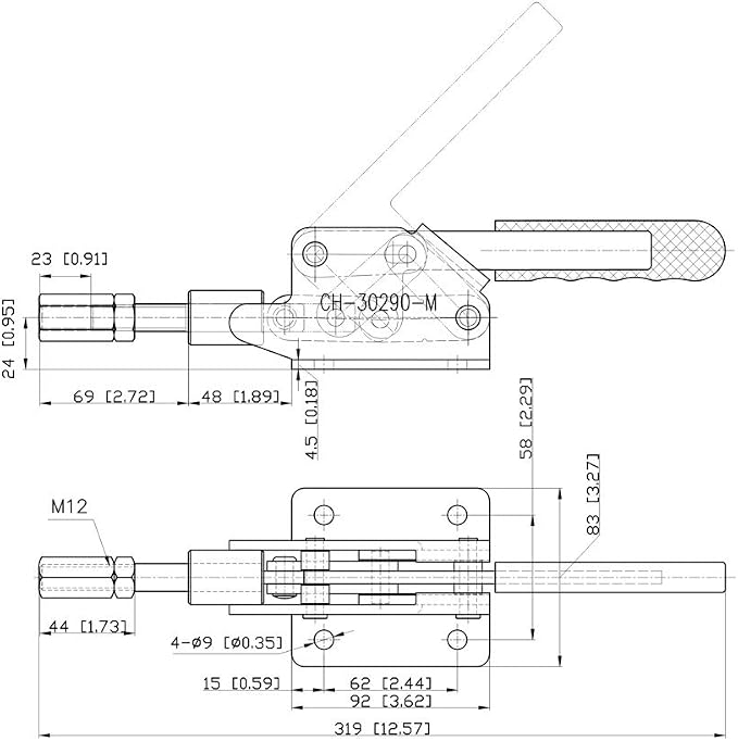 toggle clamps Push/pull Toggle Clamps CH-30290-M