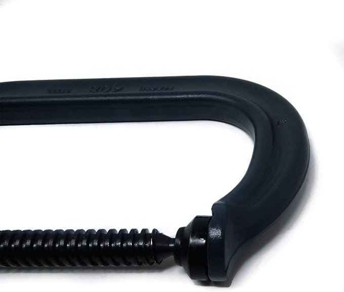 Wilton C-Clamp, 8-1/4" Opening, 4-15/16" Throat, 6900 Lbs. Clamping Force (Model 408)