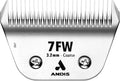 Andis 561465 ceramicEDGE Detachable Wide Blade #7FW – Carbon Steel Pet Clipper Blade, Coarse Tooth, Professional Grooming Performance
