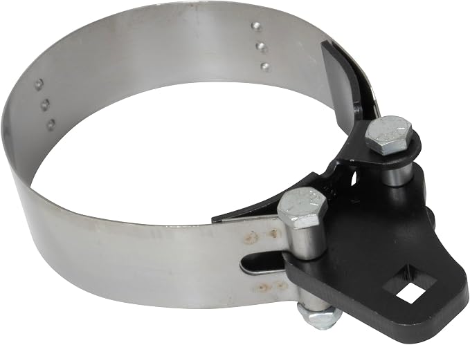 Lisle 53390 4-1/2" HD Filter Wrench, 1-1/2" Band