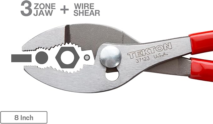 TEKTON Slip Joint Pliers Set, 3-Piece | PGA10103