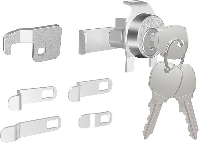 1 Pack L-1172C Mailbox Lock Replacement C9100, Mailbox Lock with Keys Replacement for USPS Mailbox Key Lock, 3 Keys and C7120 Cam