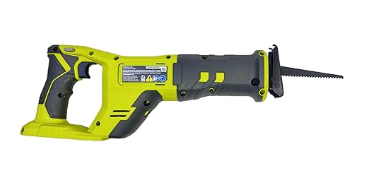 RYOBI ONE+ 18V Cordless Reciprocating Saw - 3,400 SPM Variable Speed, 1 in. Stroke Length, Tool Only (Battery Not Included) - PCL515B | Battery and Charger Sold Separately