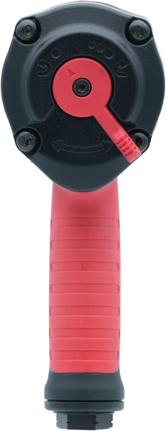 BESWELL® BW-112BN 1/2-Inch Air Impact Wrench with 1180 Ft-Lbs Max Torque | FAST & POWERFUL: Twin hammer impact wrench delivers fast, high-torque power for auto repair, tire changes & body shop