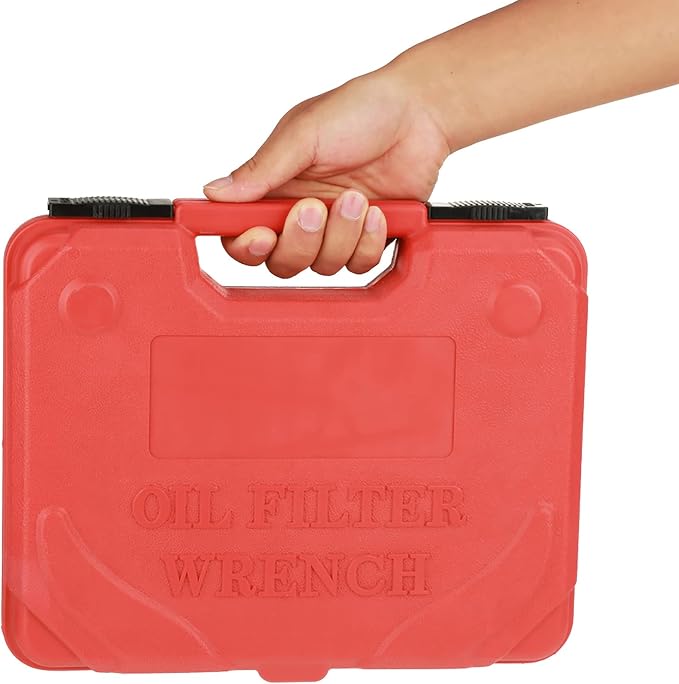 Mingzhe Oil Filter Wrench Set Professional 11pcs Repair Tool Kit for Auto Mechanics Carbon Steel Black