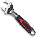 Navegando 6 Inch Adjustable Wrench (150mm), High Carbon Steel Wrench with Non-Slip Grip, 19mm Max Jaw Opening for Plumbing, Bicycle & Home Repair