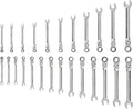 TEKTON Flex Head Ratcheting Combination Wrench Set, 25-Piece | WRC95004