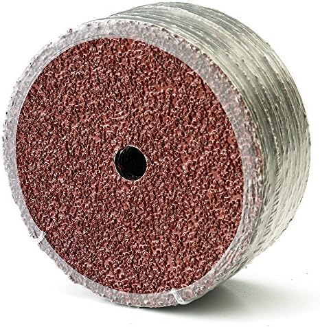 Mercer Industries 304016-7" x 7/8" Aluminum Oxide Resin Fiber Discs, 16 Grit (25 pack)