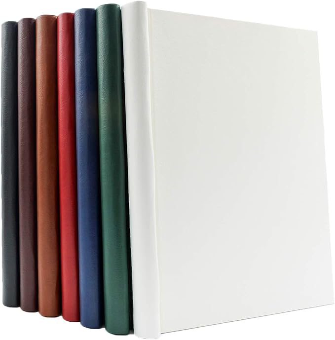 Faux Leather Springback Thesis Binder - Tan, 1" Spine, by Bindertek