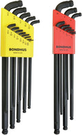 Bondhus 27098 Set of 22 Stubby Double Ball End L-Wrenches XL Double Pk