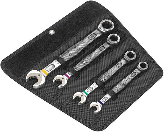 Wera - 4 Pc Joker Comb. Wrench Set (7/16 1/2 9/16 3/4 (5073295001)