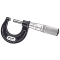 Starrett Outside Micrometer with Friction Thimble, Lock Nut, and Carbide Faces - Quick and Easy Adjustment, 0-1"Range, .0001" Graduation - T436.1XFL-1 W/SLC