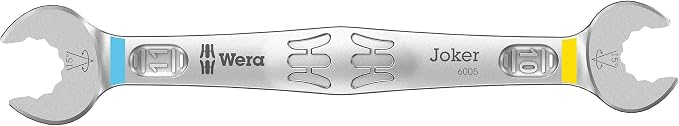 Wera 05020314001 6005 JOKER 4 SET 1 DOUBLE OPEN-ENDED WRENCH SET, 4 PIECES