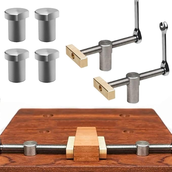 Generic Bench Dog Clamp Stainless Steel Carpentry Bench Workbench Stop Hold Carpentry Clamp for Workshop