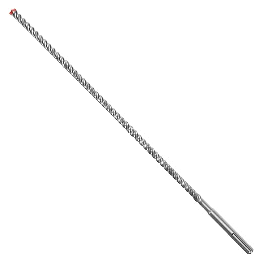 Diablo Rebar Demon SDS-Max 4-Cutter Full Carbide Head Hammer Drill Bit with Tri-Metal Fusion Welding - 5/8" Diameter, 29" Length, 24" Working Length - DMAMX1110