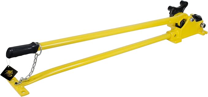 Steel Dragon Tools RBC625 5/8" 2-in-1 Portable Manual Rebar Cutter and Bender No-Slip Handle Grip
