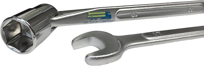 Flex Socket (6pc) 6 Point Wrench Set With Flexible Heads and Open Ends