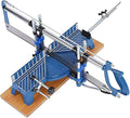 Precision Miter Hand Saw Cutting Angle Manual Precision Iron Mitre Hand Saw Angle Woodwork Carpentry Saw Hand Angle Sawing Tool (24 teeth)