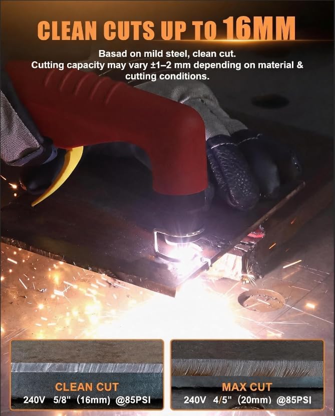 HIZONE 55A 4/5" Max Cut Plasma Cutter Machine