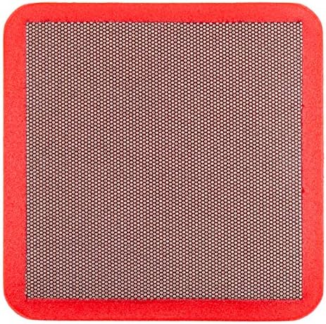 KGS Diamond PRO-PAD Hand Polishing 75x75x10 mm (3 Pack, Grit 200 (red))