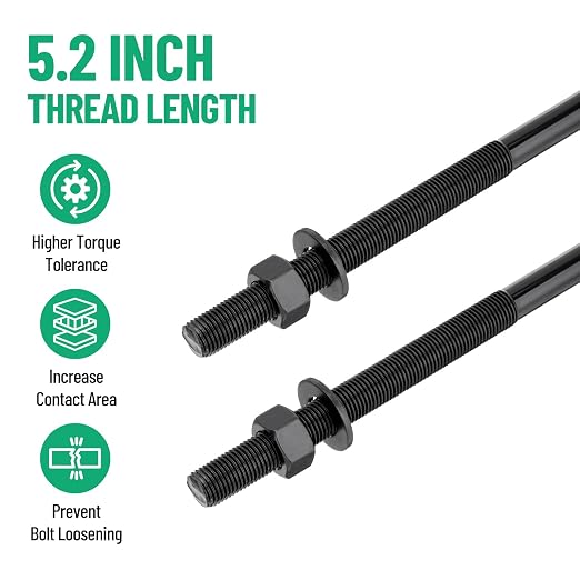 12 Inch Square Bend U-Bolt Kit for Truck Chassis