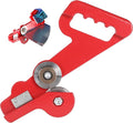 Sheet Metal Cutter Hand Pull Tin Snips Portable Manual Cutting Nippers Double Wheels Scissors Handheld Shears Panel Slitter Tools