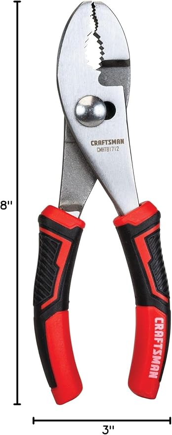CRAFTSMAN CMHT81712 CFT SLIP JOINT PLIER-6IN, Red