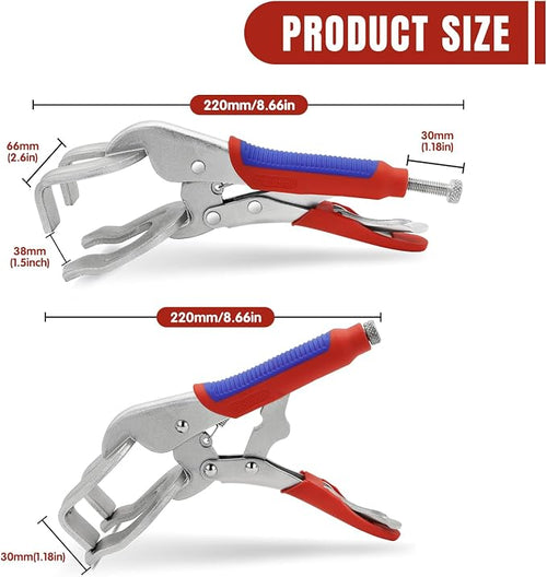 10-Inch welding locking pliers, Heavy Duty Vise Grips Plier | Quick-Release Lever, vise grips & locking pliers