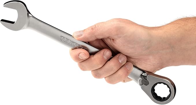 TEKTON 22 mm Reversible Ratcheting Combination Wrench | WRC23422 | 12-Point