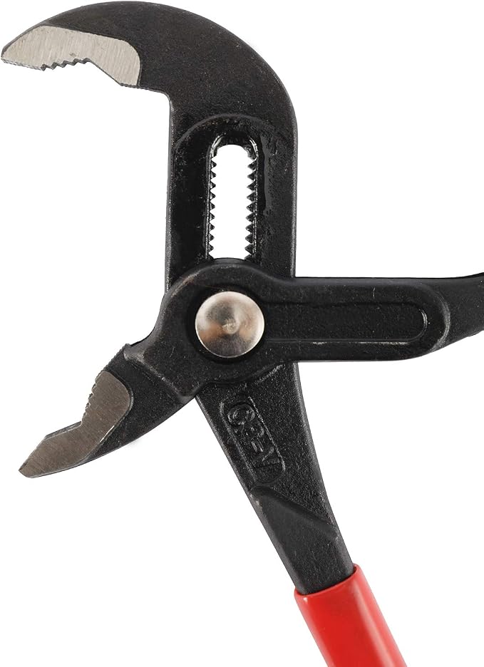 HighFree 3PCS Water Pump Pliers Set 7Inch, 10Inch, 16Inch, Tongue and Groove Pliers Set Quick Adjustment by Pressing and Sliding Grips Any Shaped Object